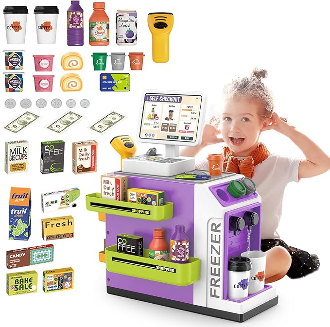 3-in-1 Coffee Machine Set For Kids