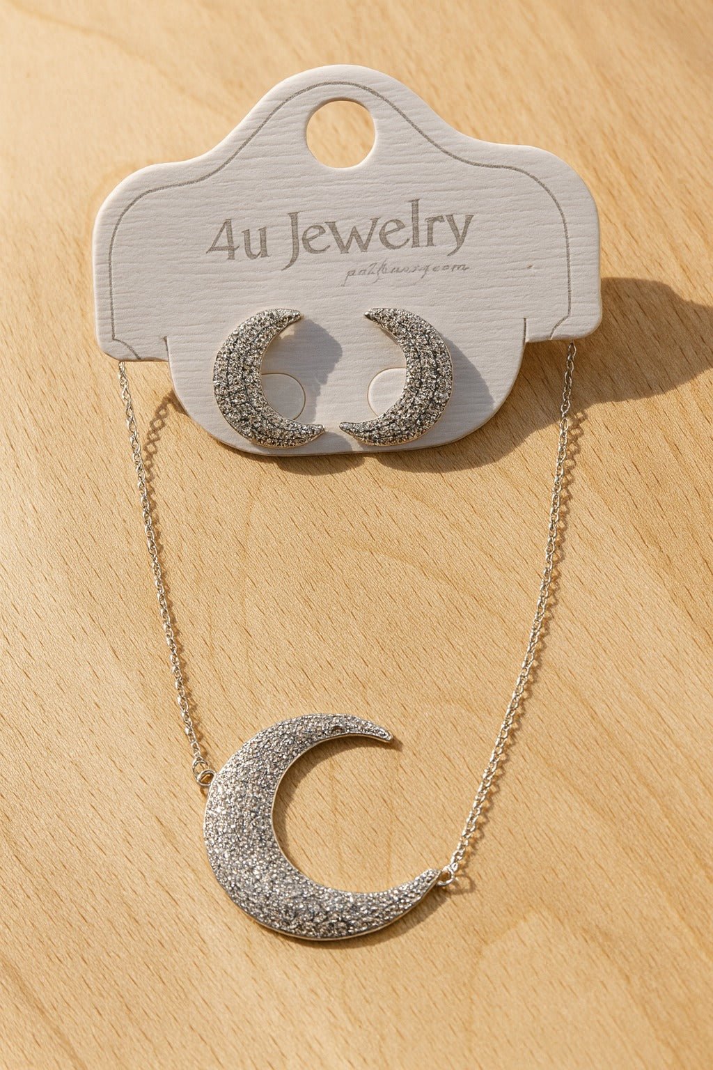 4u Jewelry - Cubic Zirconia Pendant & Earring Sets