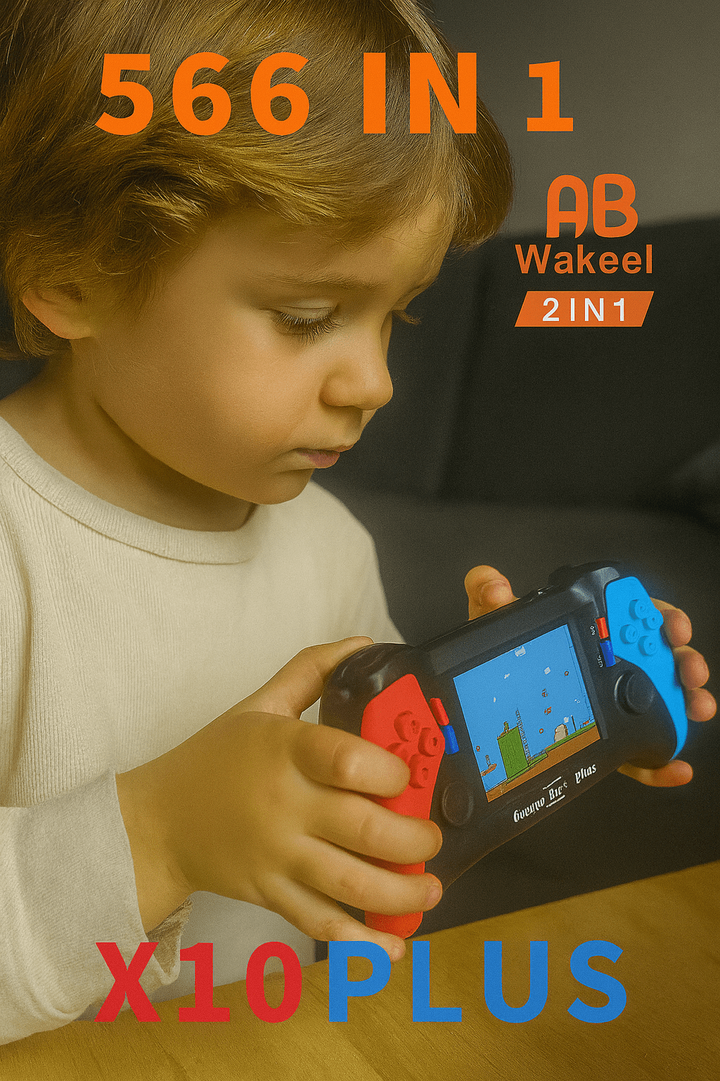 AB Wakeel - 2-in-1 Handheld Game