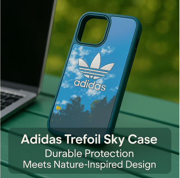 Adidas Trefoil Sky‑Vista Protective iPhone Case