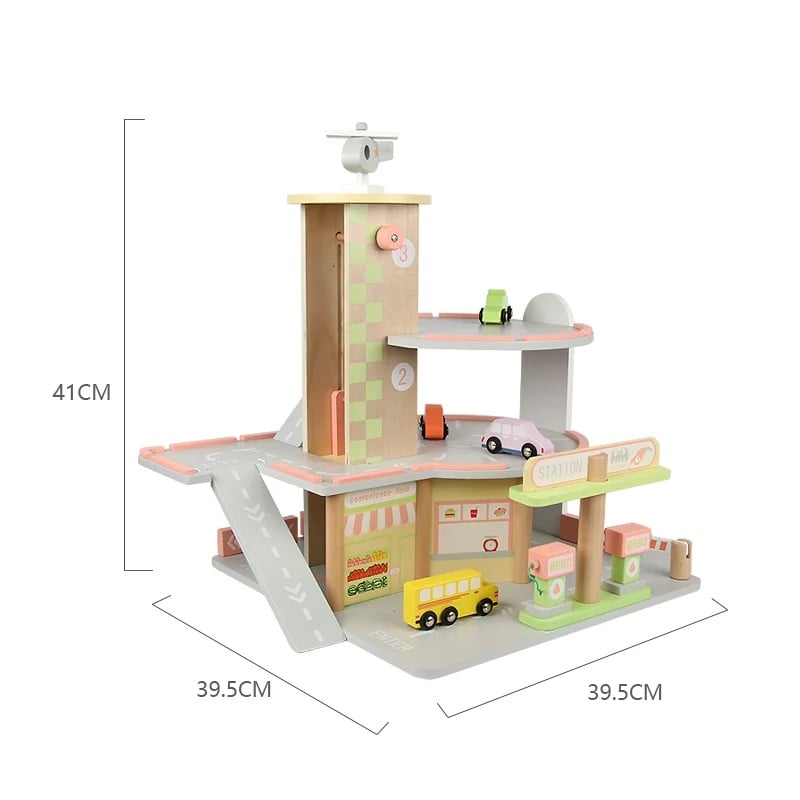  Parking  Lot Playset for Kids ©